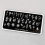 Placa stamping nº 042 Swanky