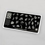 Placa stamping nº 049 Swanky