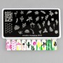 Placa stamping nº 049 Swanky