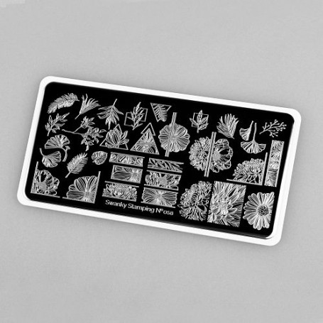 Placa stamping nº 058 Swanky