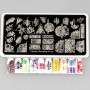 Placa stamping nº 058 Swanky