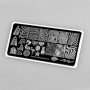 Placa stamping nº 059 Swanky