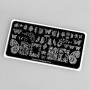 Placa stamping nº 071 Swanky