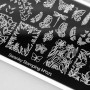 Placa stamping nº 071 Swanky