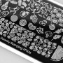 Placa stamping nº 074 Swanky
