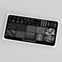 Placa stamping nº 078 Swanky