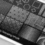 Placa stamping nº 078 Swanky