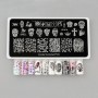 Placa stamping nº 087 Swanky