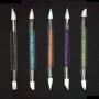 Kit de 5 pinceles puntas de silicona
