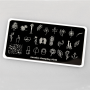 Placa stamping nº 036 Swanky