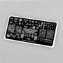 Placa stamping nº 051 Swanky