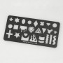 Placa stamping nº 094 Swanky