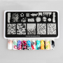 Placa stamping nº 105 Swanky