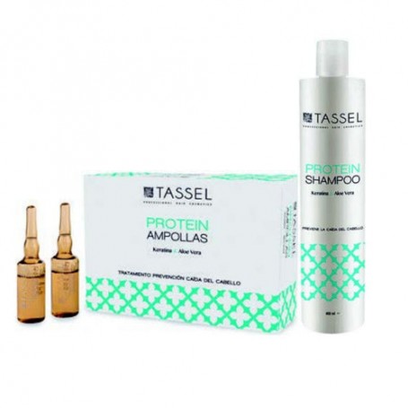 PACK prevención caída Tassel 12 ampollas + champú