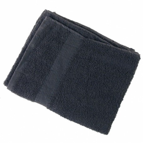 Toalla de Algodón 100% 40x80cm 380g/m2 Negra