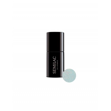 Esmalte semipermanente Semilac - 323 Icy Mint Shimmer - 7ml