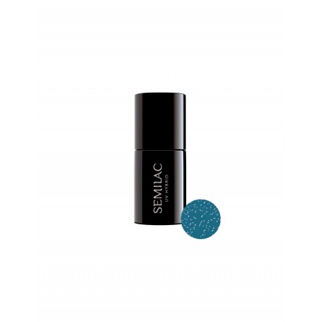 Esmalte semipermanente Semilac - 324 Sea Blue Shimmer - 7ml
