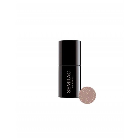 Esmalte semipermanente Semilac - 327 Warm Cinnamon Shimmer- 7ml