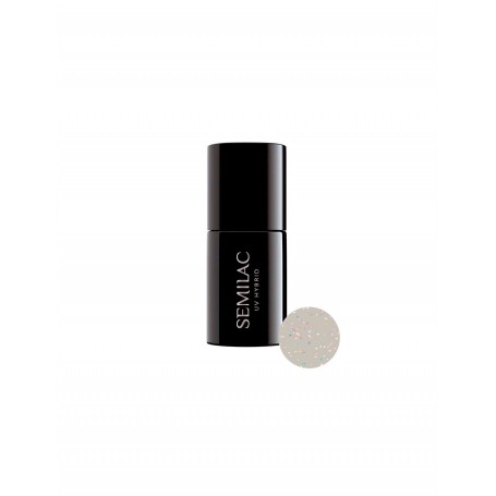 Esmalte semipermanente Semilac - 328 Chilled Beige Shimmer - 7ml