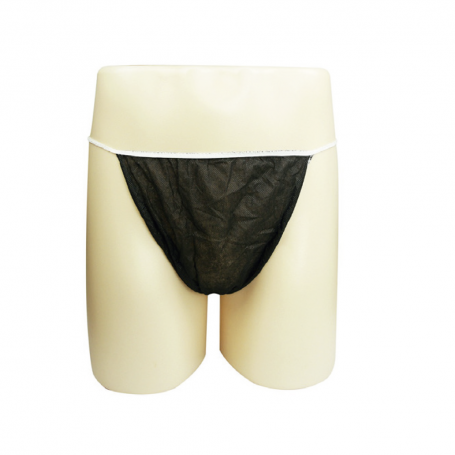 TANGA HOMBRE EN TEJIDO NO TEJIDO BOLSA 100 UNIDADES.