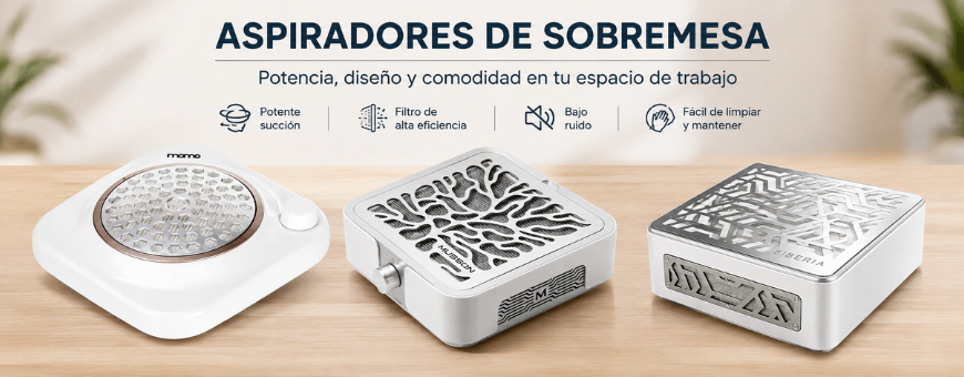 ASPIRADORES SOBREMESA Y ENCASTRADO