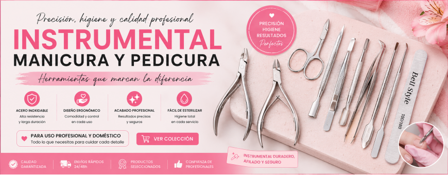 Instrumental manicura y pedicura