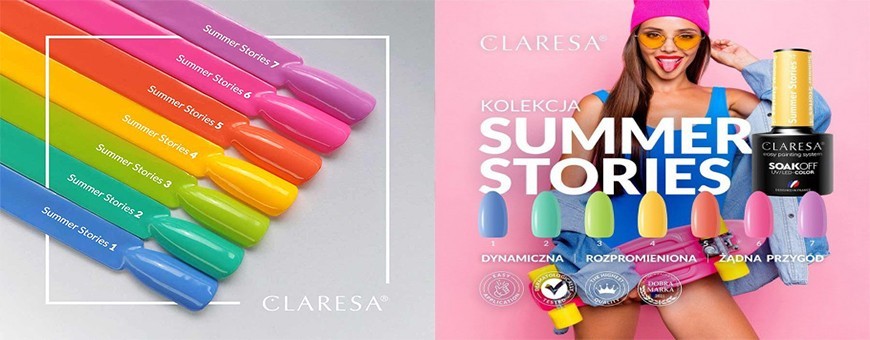 Colección summer stories de la marca claresa