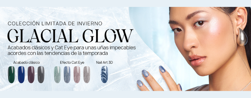 Glacial Glow colección invierno 2024