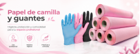 PAPEL CAMILLA Y GUANTES